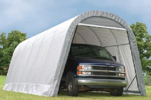 13'Wx28'Lx10'H portable cover garage